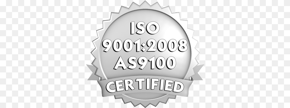 Iso 9001 2008 Amp As9100 Certified, Text Free Png Download