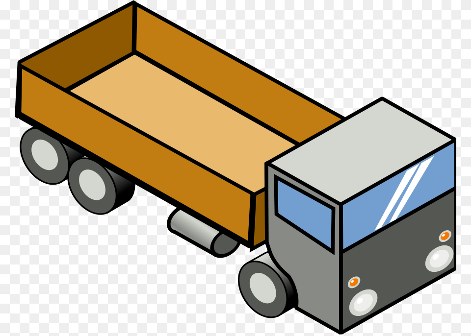 Iso Truck 4 Clipart Truck Clip Art, Transportation, Vehicle, Trailer Truck Free Transparent Png
