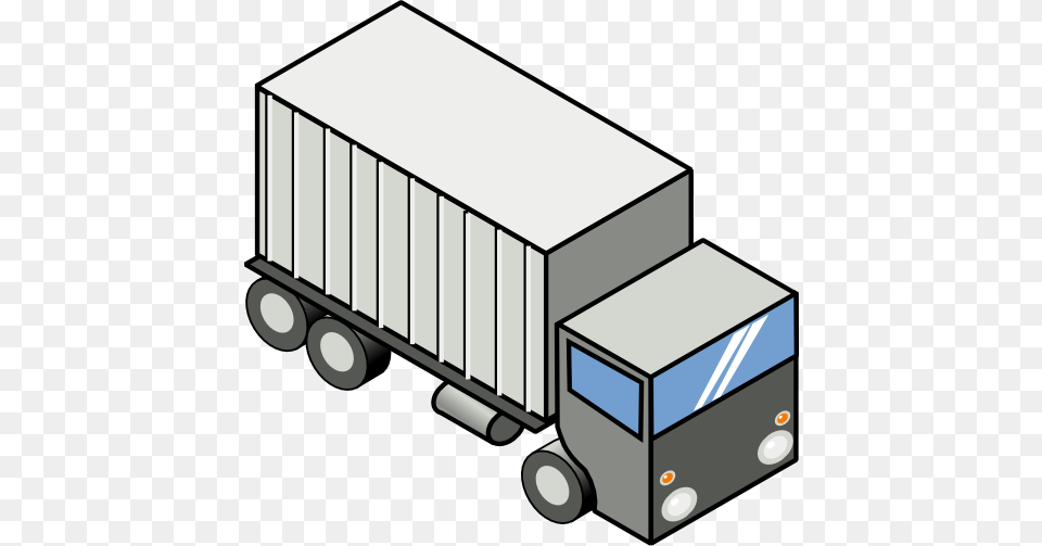 Iso Truck Clipart, Trailer Truck, Transportation, Vehicle, Bulldozer Png