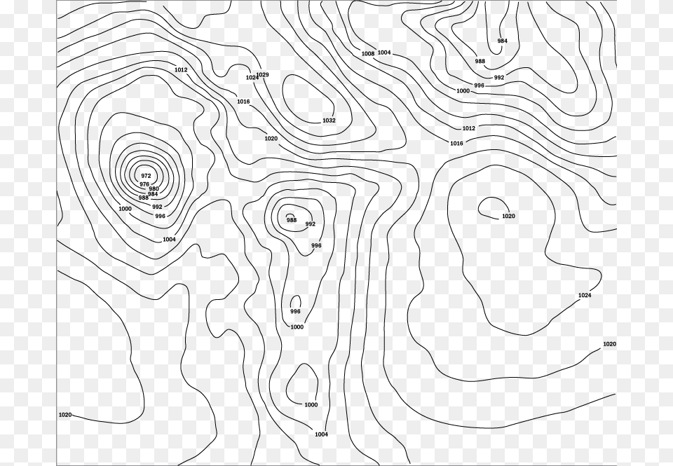 Isobars Weather Isobars, Gray Free Png