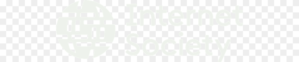 Isoc Light Rgb Logo Internet Society, Stencil, Text Free Transparent Png