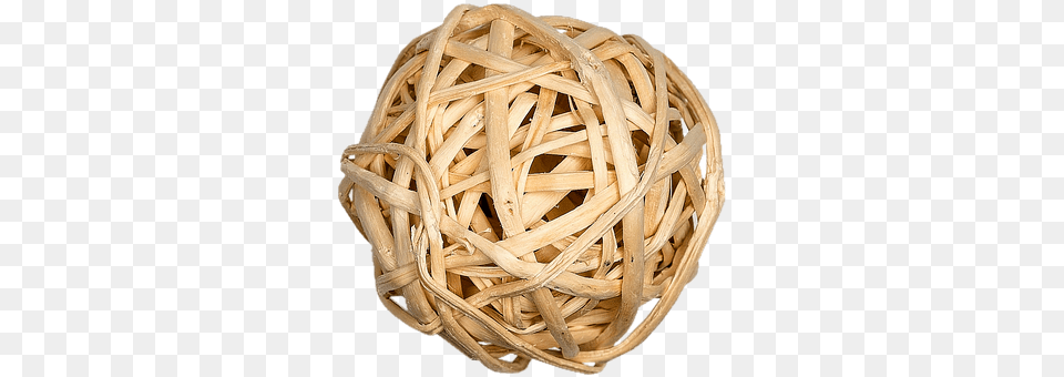 Isolated Sphere, Wood, Woven, Machine Free Png