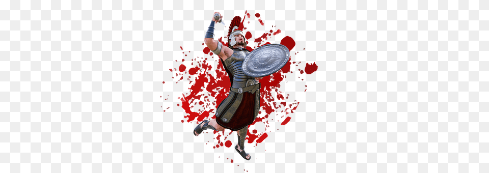 Isolated Person, Armor, Shield Png Image