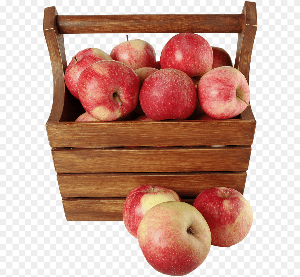 Isolated Apples Fruit Apples In Baskets Background, Apple, Food, Plant, Produce Free Png Download