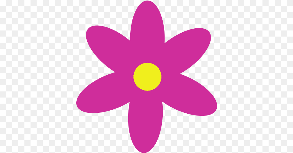 Isolated Colored Flower Vector Icon Illustration Copo De Girly, Daisy, Purple, Plant, Anemone Free Transparent Png