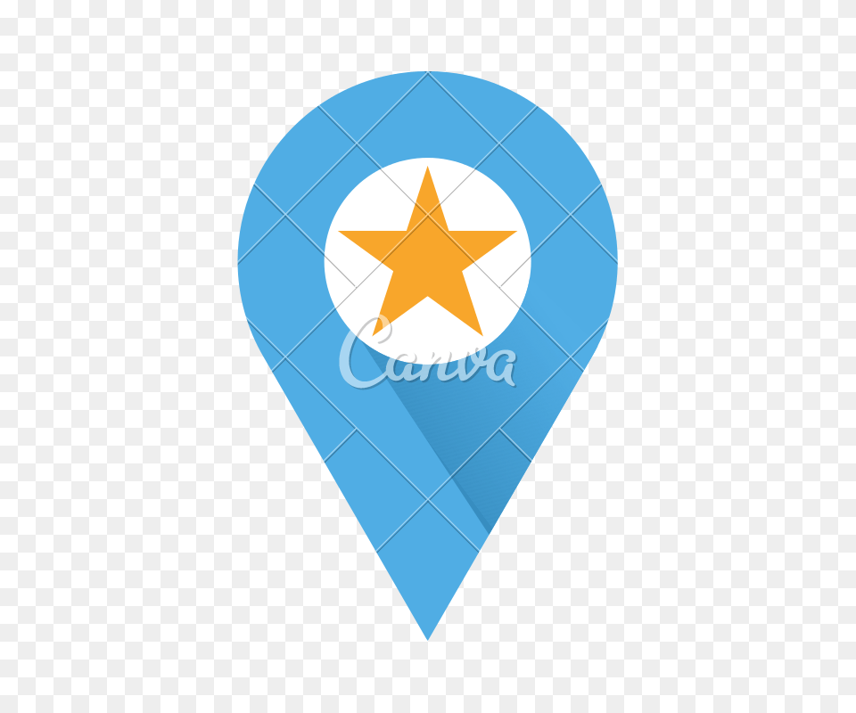 Isolated Location Icon Illustration, Star Symbol, Symbol Png