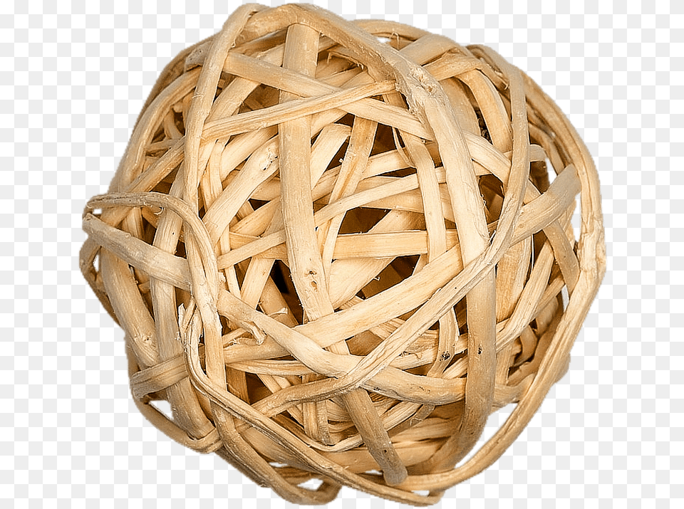 Isolated Straw Bale Art Tinker Decorative, Sphere, Wood, Machine, Wheel Free Png Download