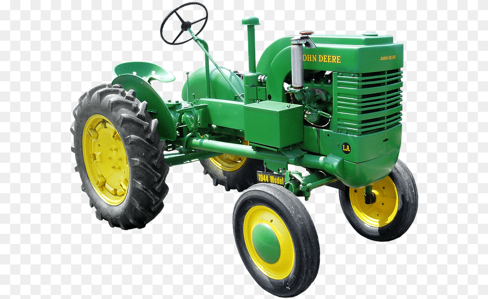 Isolated Tractors John Deere Tractor Model Old John Deere Tractors, Wheel, Vehicle, Transportation, Machine Free Png
