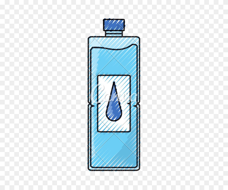 Isolated Water Bottle Icon Png