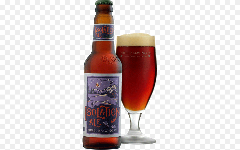 Isolation Ale From Odell Brewing Odell Isolation Ale, Alcohol, Lager, Liquor, Bottle Png Image