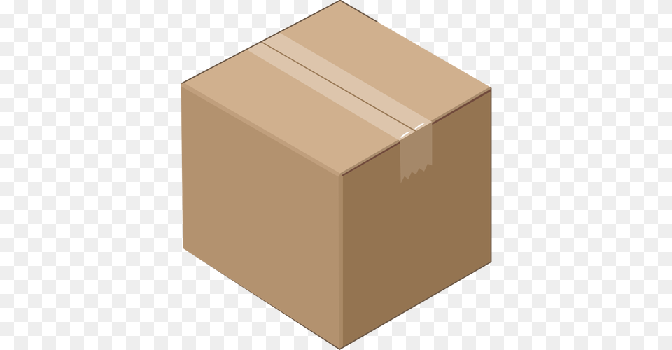 Isometric Cardboard Box, Carton, Package, Package Delivery, Person Free Png Download