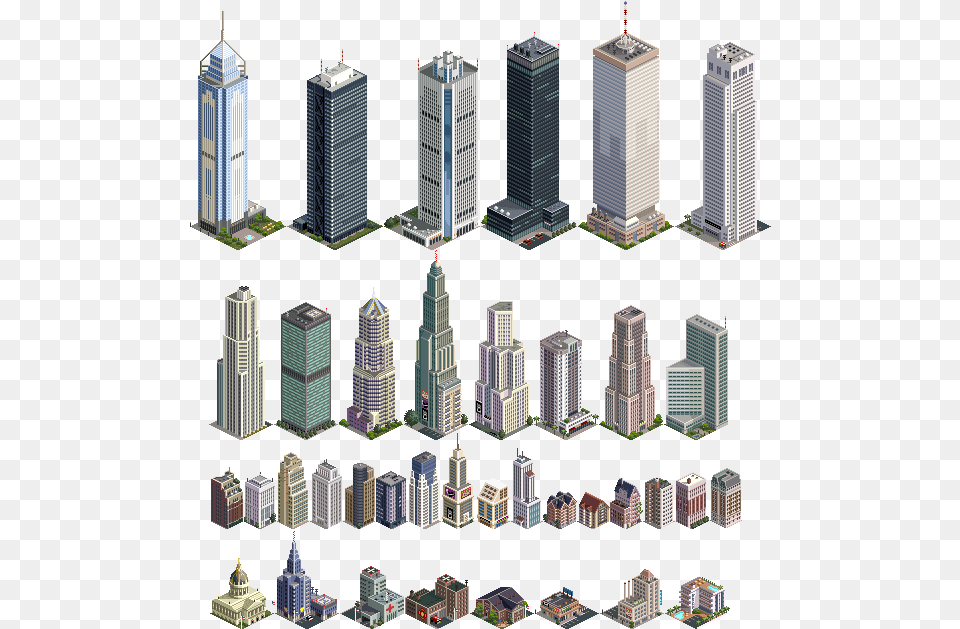 Isometric City Buildings Pixel Art, Architecture, Skyscraper, Metropolis, Urban Free Transparent Png