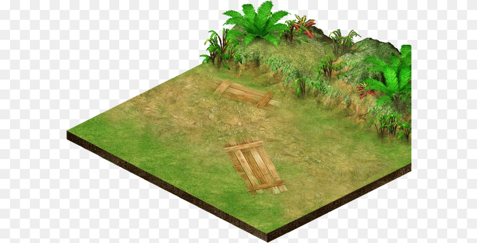 Isometric Ground, Vegetation, Plant, Outdoors, Nature Free Png Download