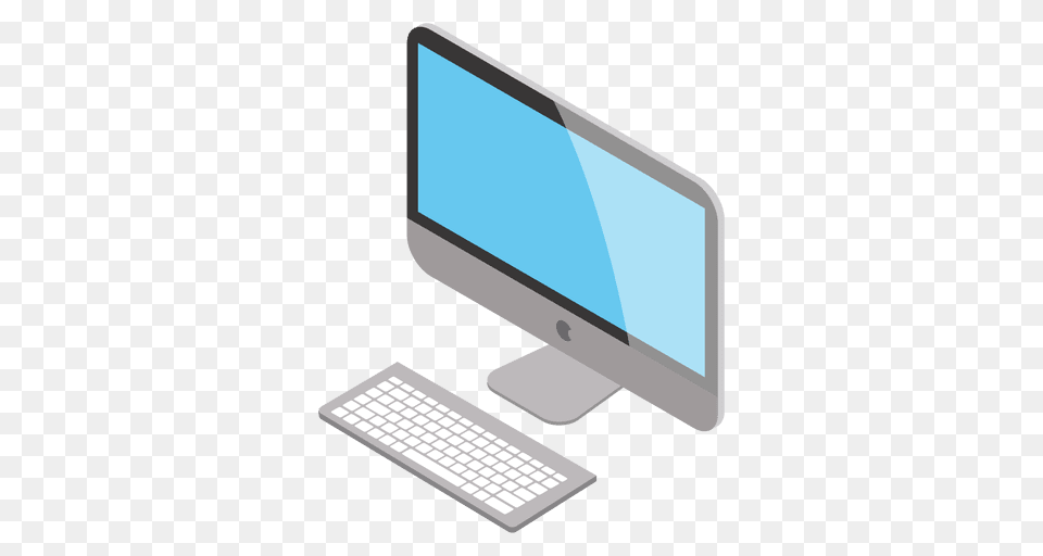 Isometric Mac Computer, Electronics, Pc, Computer Hardware, Computer Keyboard Free Transparent Png