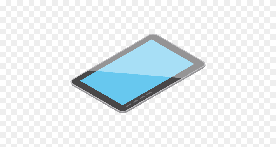 Isometric Tablet Device, Computer, Electronics, Tablet Computer, Surface Computer Png Image