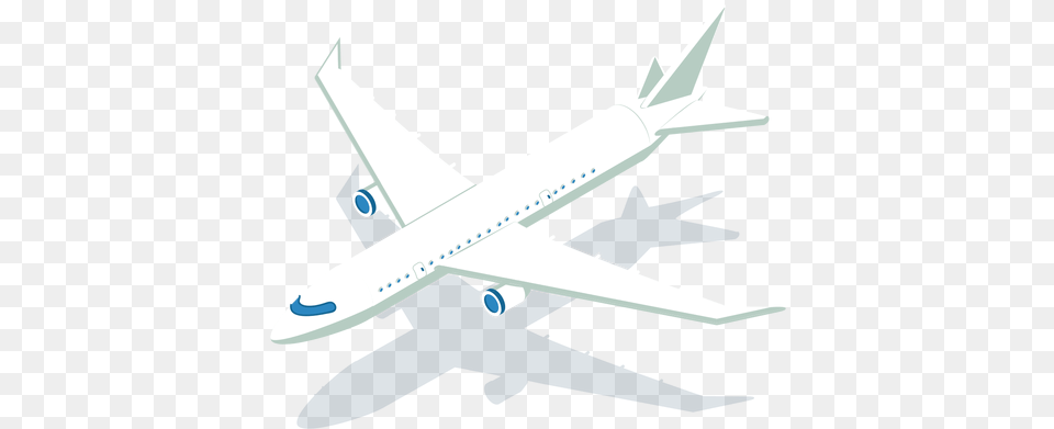 Isometric Transport Plane Aircraft, Airliner, Airplane, Transportation, Vehicle Png
