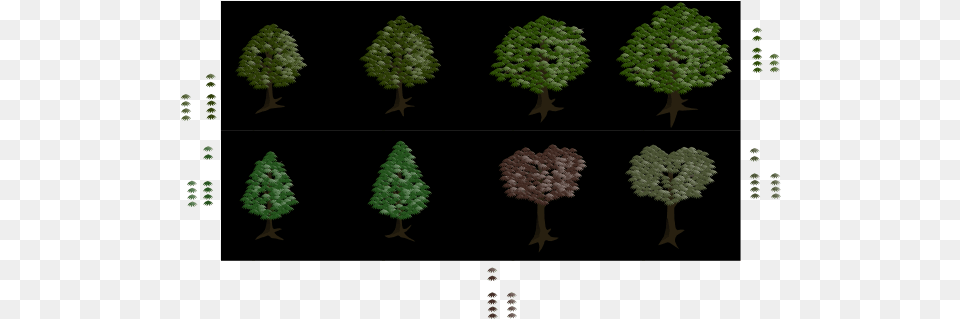 Isometric Tree 900px Large Size Clip Arts And Clip Art, Vegetation, Plant, Conifer, Fir Free Png Download