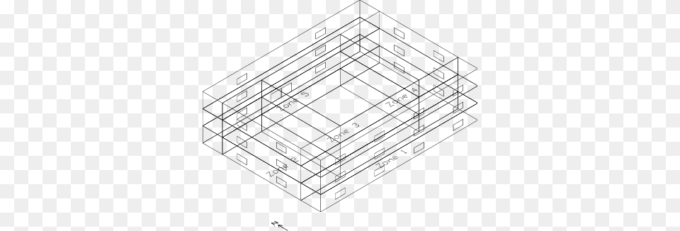 Isometric View Of The Office Building Model Line Art, Cad Diagram, Diagram, Blackboard Free Transparent Png