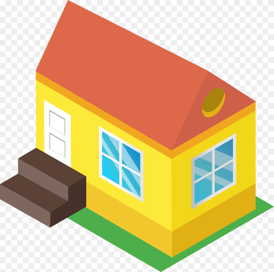 Isometry Clipart, Architecture, Building, Cottage, House Free Transparent Png