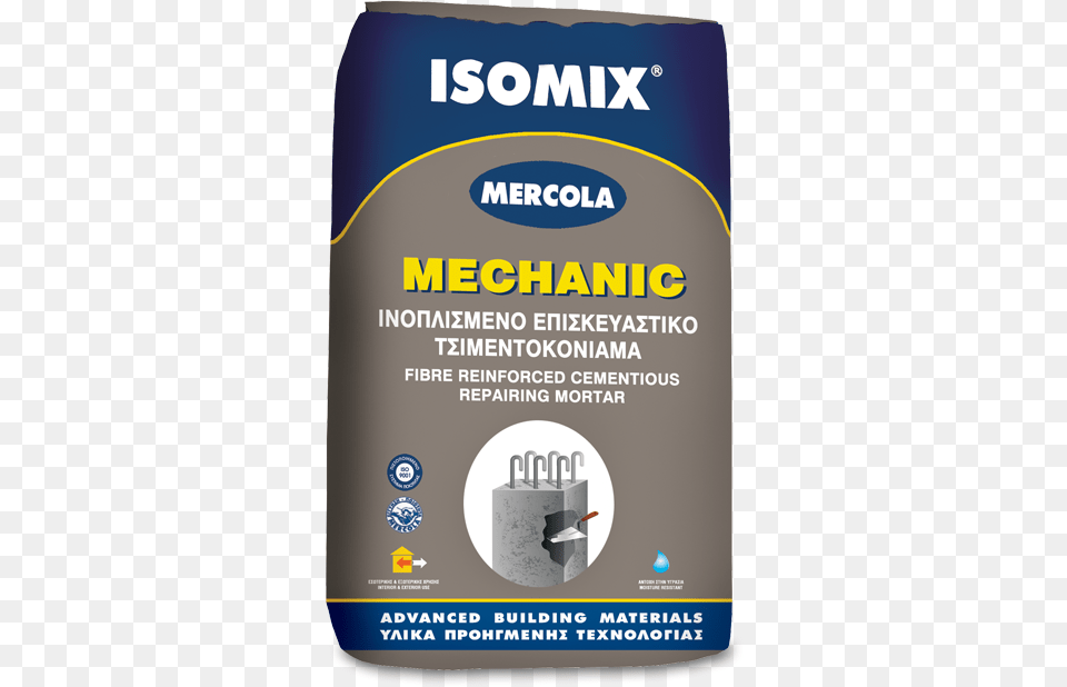 Isomix Mechanic Packaging And Labeling, Advertisement, Poster, Adapter, Electronics Png Image