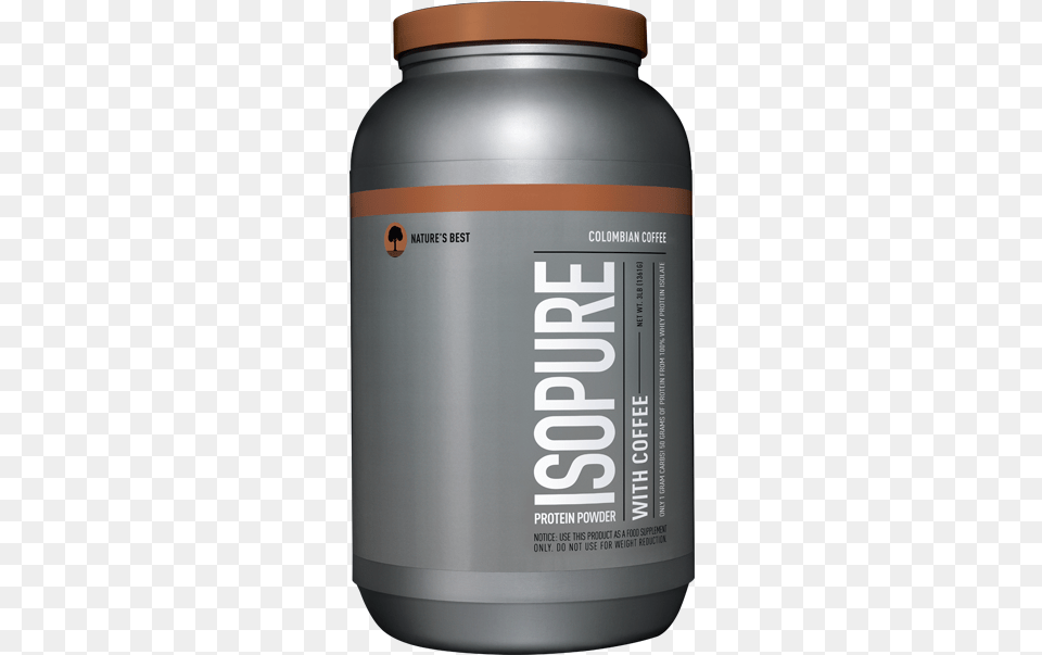Isopure Low Carb, Jar, Bottle, Shaker Png Image