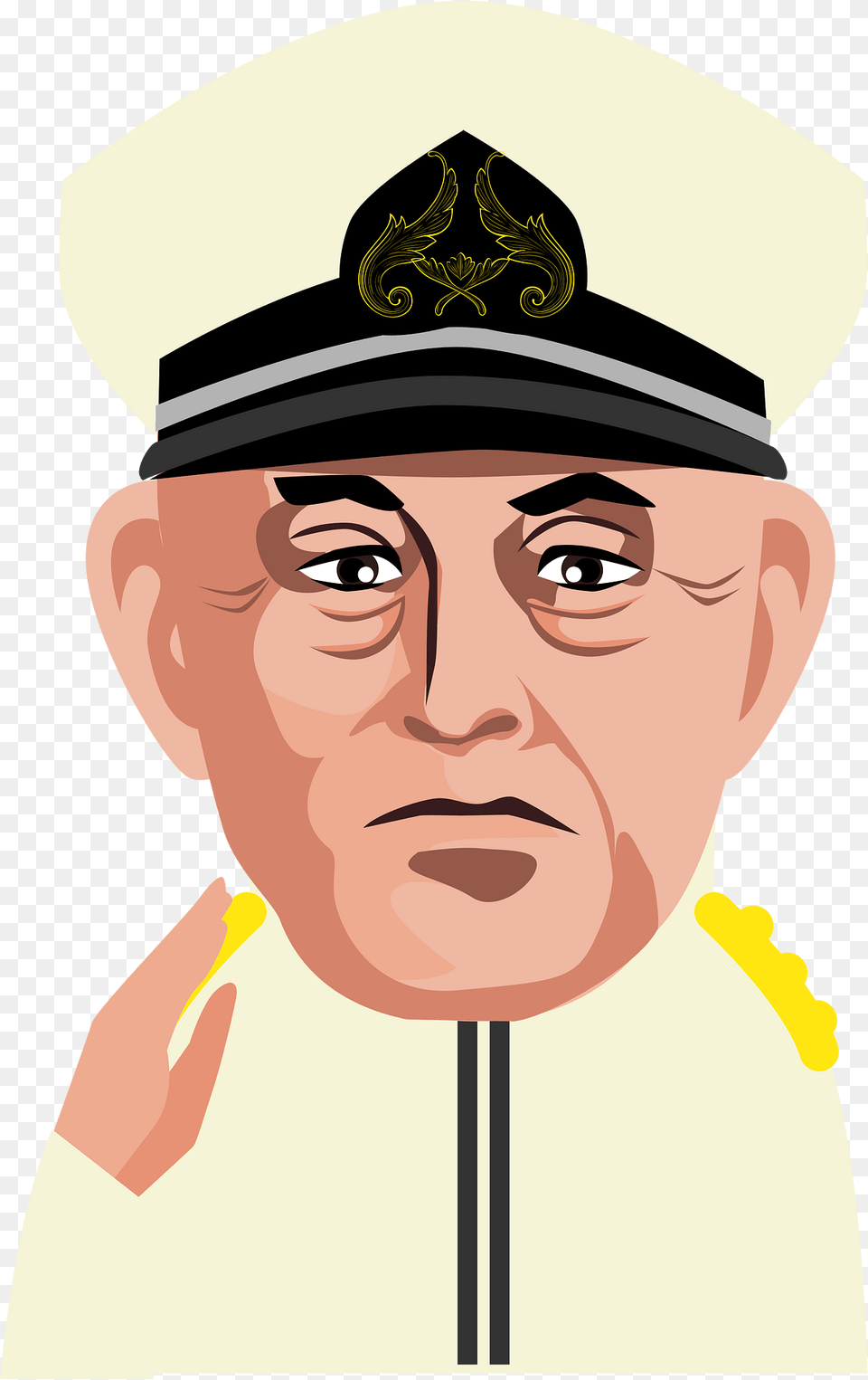 Isoroku Yamamoto Clipart, Portrait, Captain, Face, Head Free Png Download
