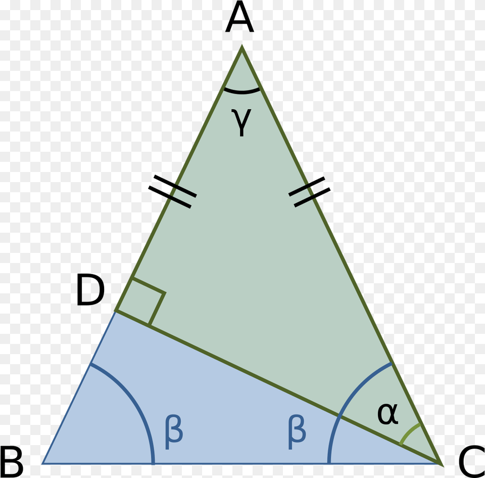Isosceles Triangle Free Png