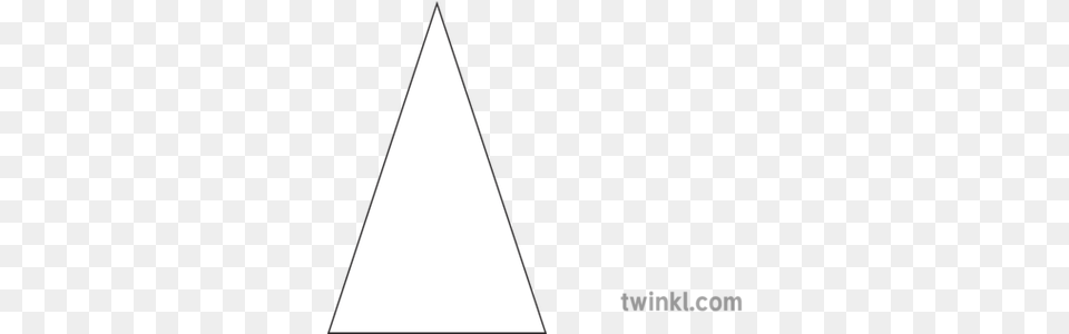 Isosceles Triangle Shape 2d Angle Maths Ks2 Black And White Rgb Survey Monkey Free Png