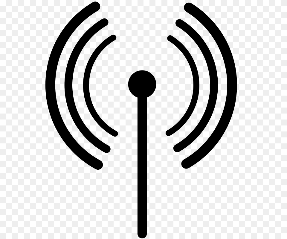 Ispyisail Wireless Wifi Symbol, Gray Free Png