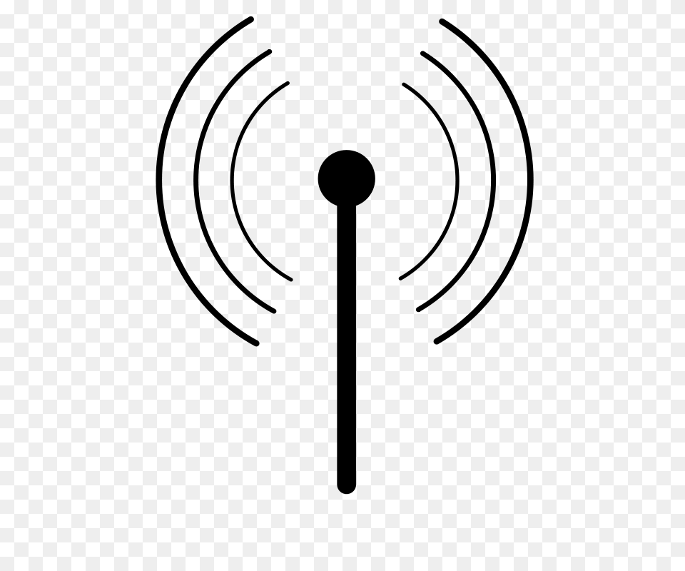 Ispyisail Wireless Wifi Symbol, Gray Free Png