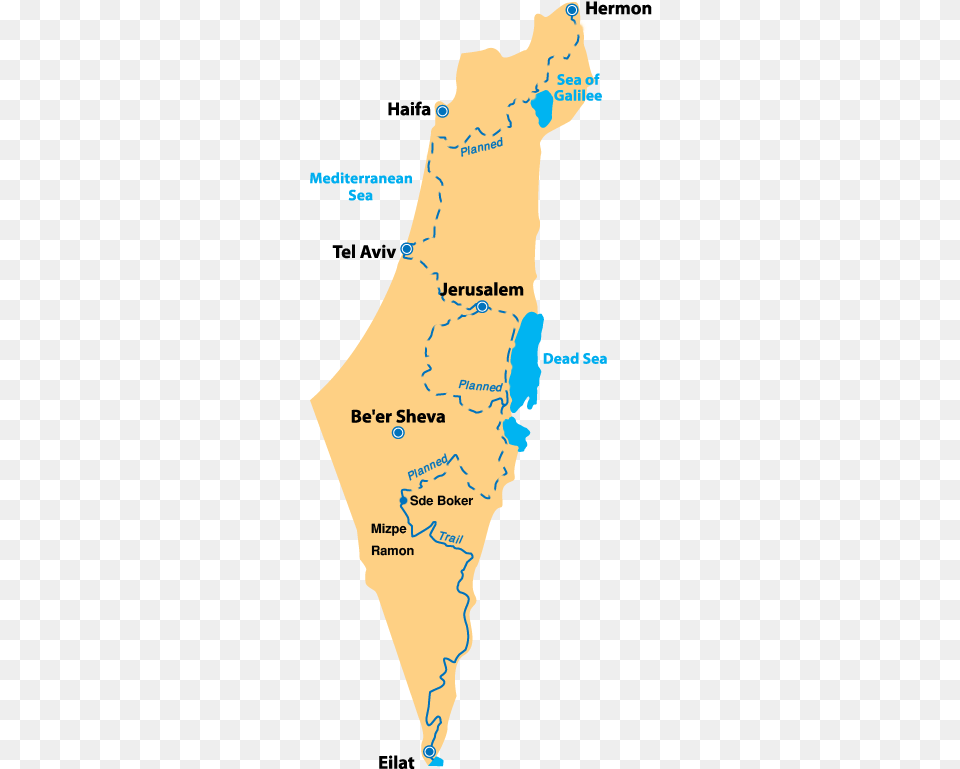 Israel Bike Trail Map, Chart, Plot, Atlas, Outdoors Png