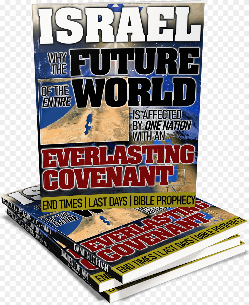 Israel Everlasting Covenant Book By Damien Jordan Poster, Publication, Advertisement Free Transparent Png