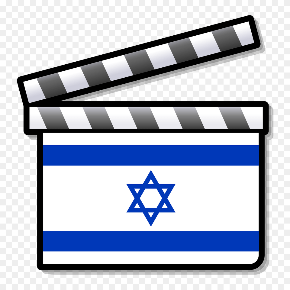 Israel Film Clapperboard Free Transparent Png