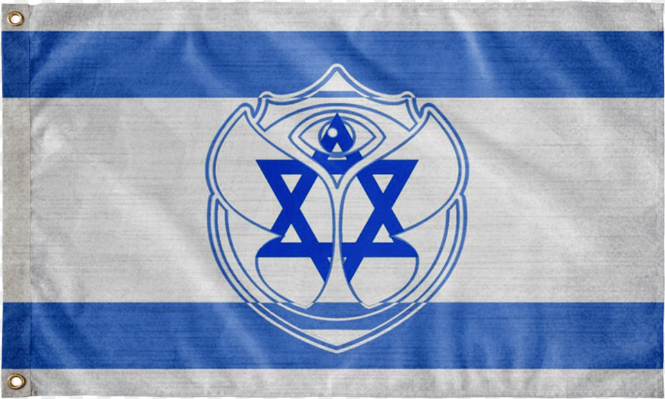 Israel Flag For Festival Tml Flag Of Israel, Emblem, Symbol Free Transparent Png