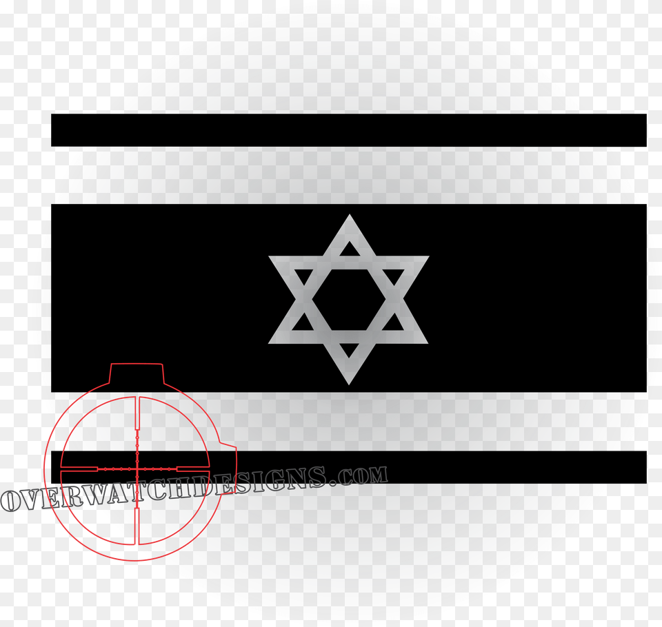 Israel Flag Sticker Circle, Sphere, Star Symbol, Symbol, Logo Png Image