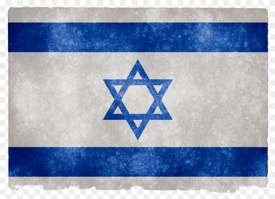 Israel Grunge Flag Image, Star Symbol, Symbol Png