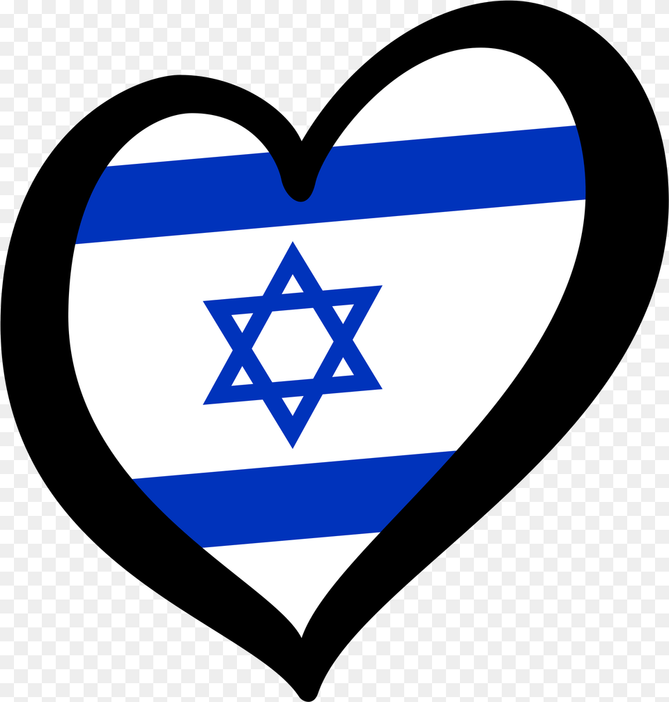 Israel Heart Esc Israel Flag, Star Symbol, Symbol Free Png