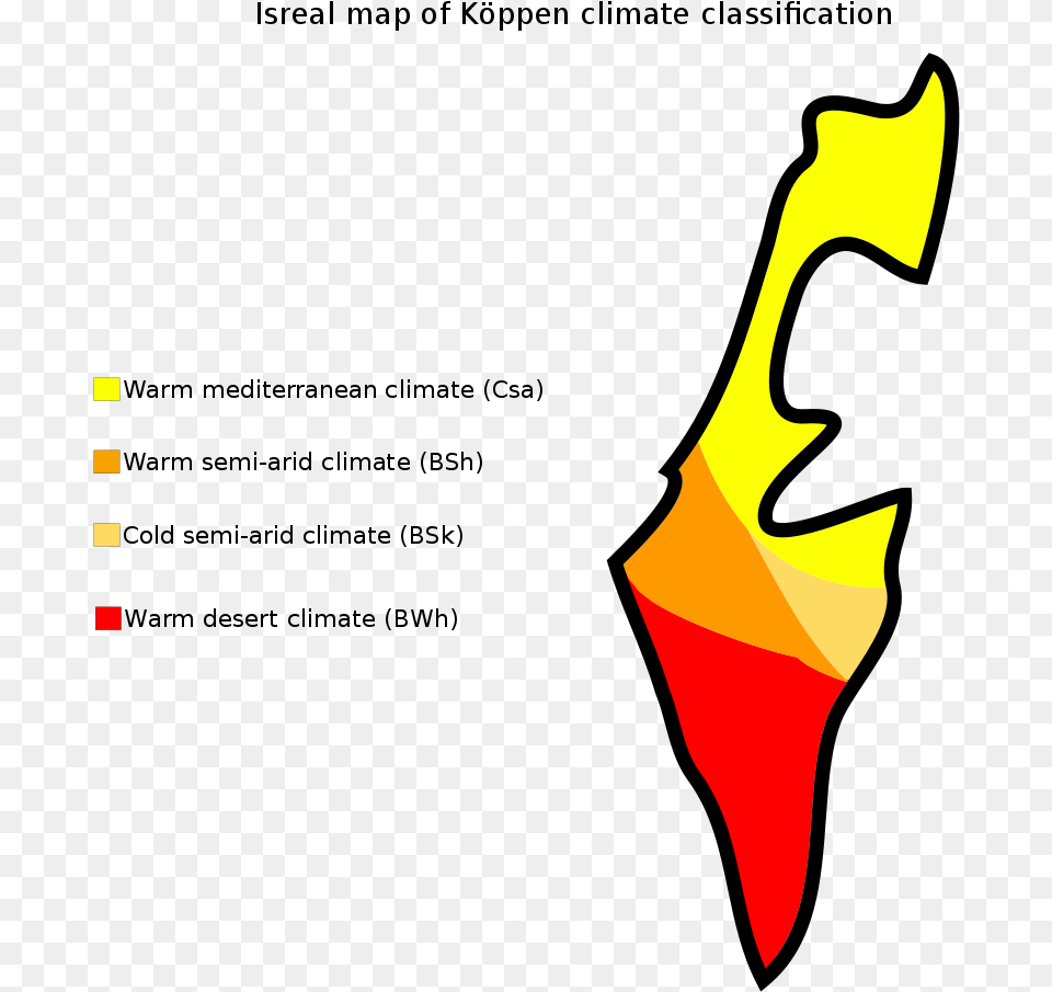 Israel Map Of Kppen Climate Classification, Light, Adult, Female, Person Png Image