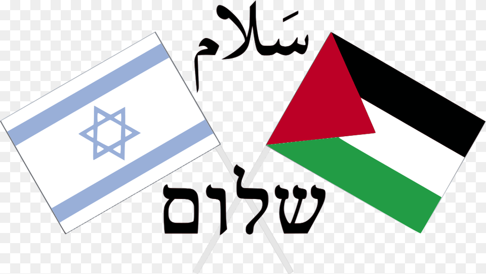 Israel Palestine Peace, Flag Free Png