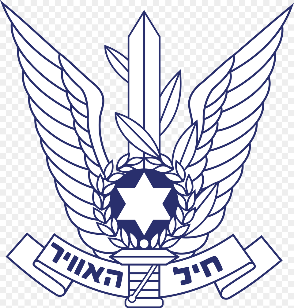 Israeli Air Force Flight Academy Israeli Air Force Symbol, Emblem, Animal, Fish, Sea Life Free Png