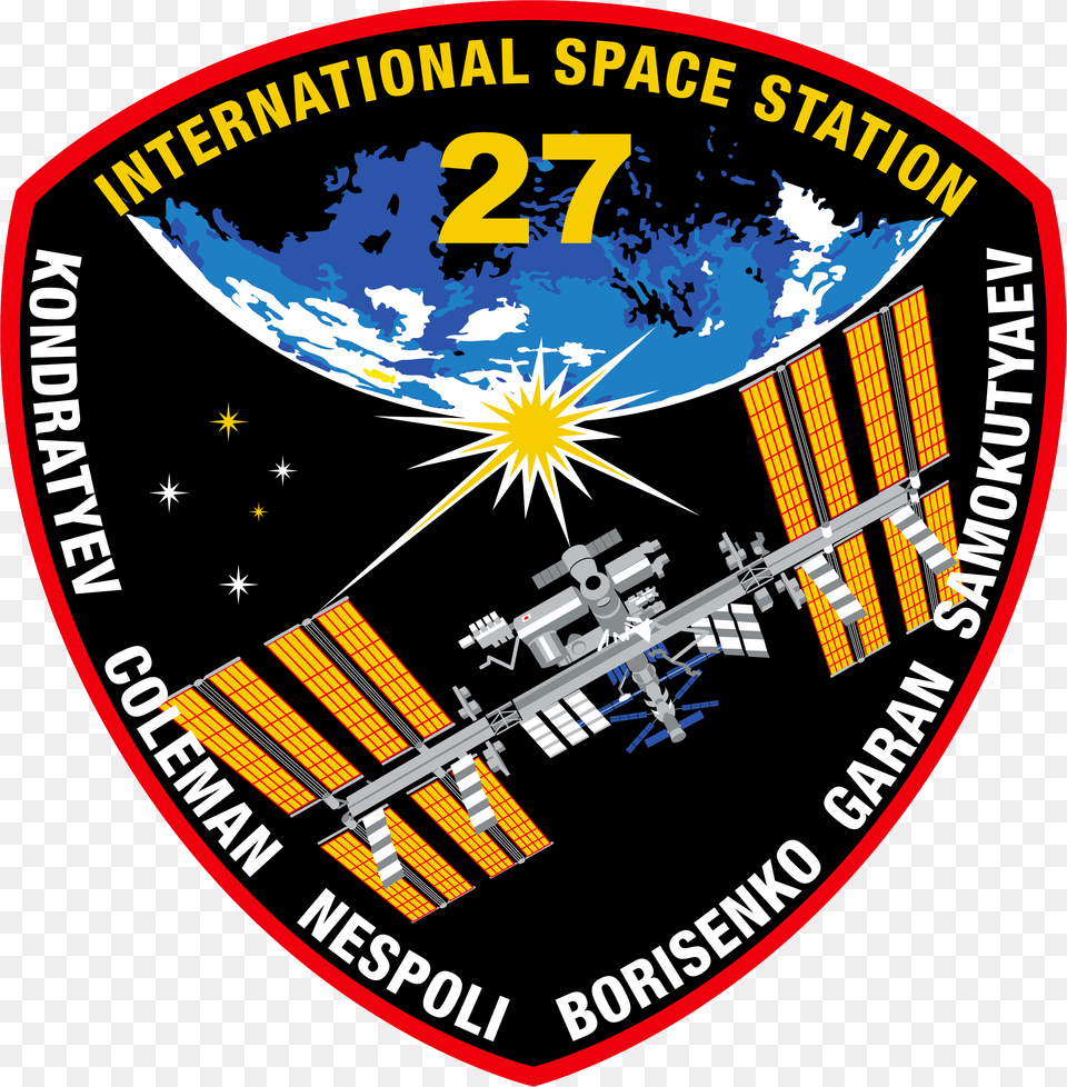 Iss Expedition 27 Patch International Space Station Mission Patch, Logo, Astronomy, Outer Space, Symbol Free Png