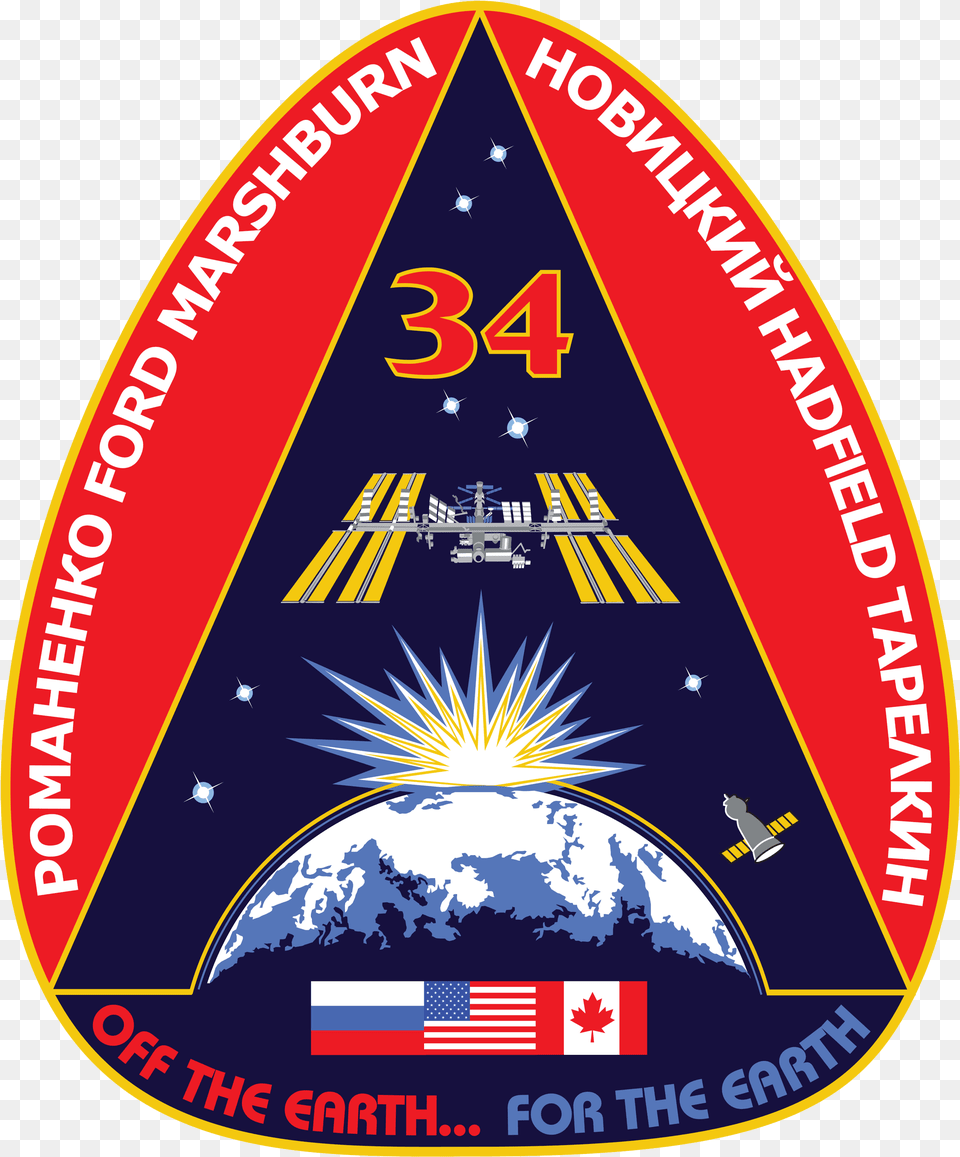 Iss Expedition 34 Patch Expedition, Logo, Badge, Symbol, Emblem Png