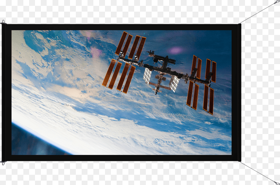 Iss Viewscreen International Space Station, Astronomy, Outer Space, Space Station, Computer Hardware Free Transparent Png