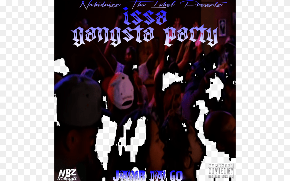 Issa Gangsta Party Poster, Club, Night Club, Disco, Urban Free Png