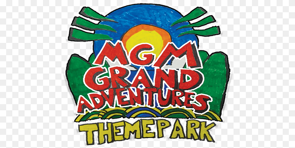 Issue 36 U2013 Mgm Grand Theme Park History Circles Magazine Poster, Advertisement, Dynamite, Weapon Free Png
