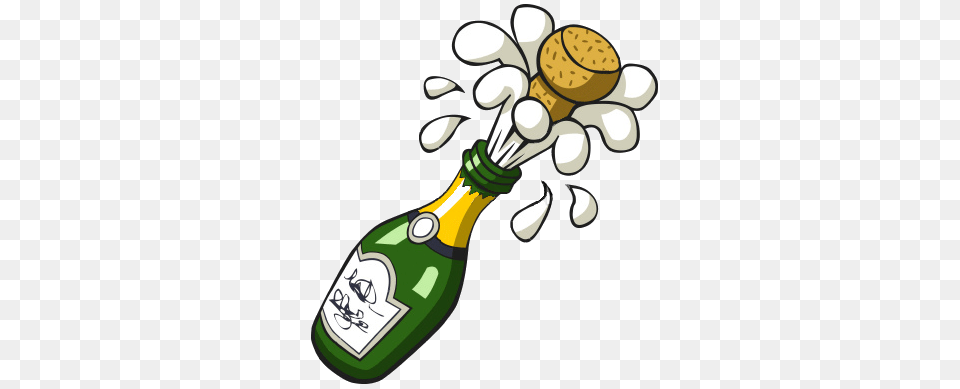 Ist Popping Champagne Bottle Images, Smoke Pipe, Alcohol, Beer, Beverage Free Png