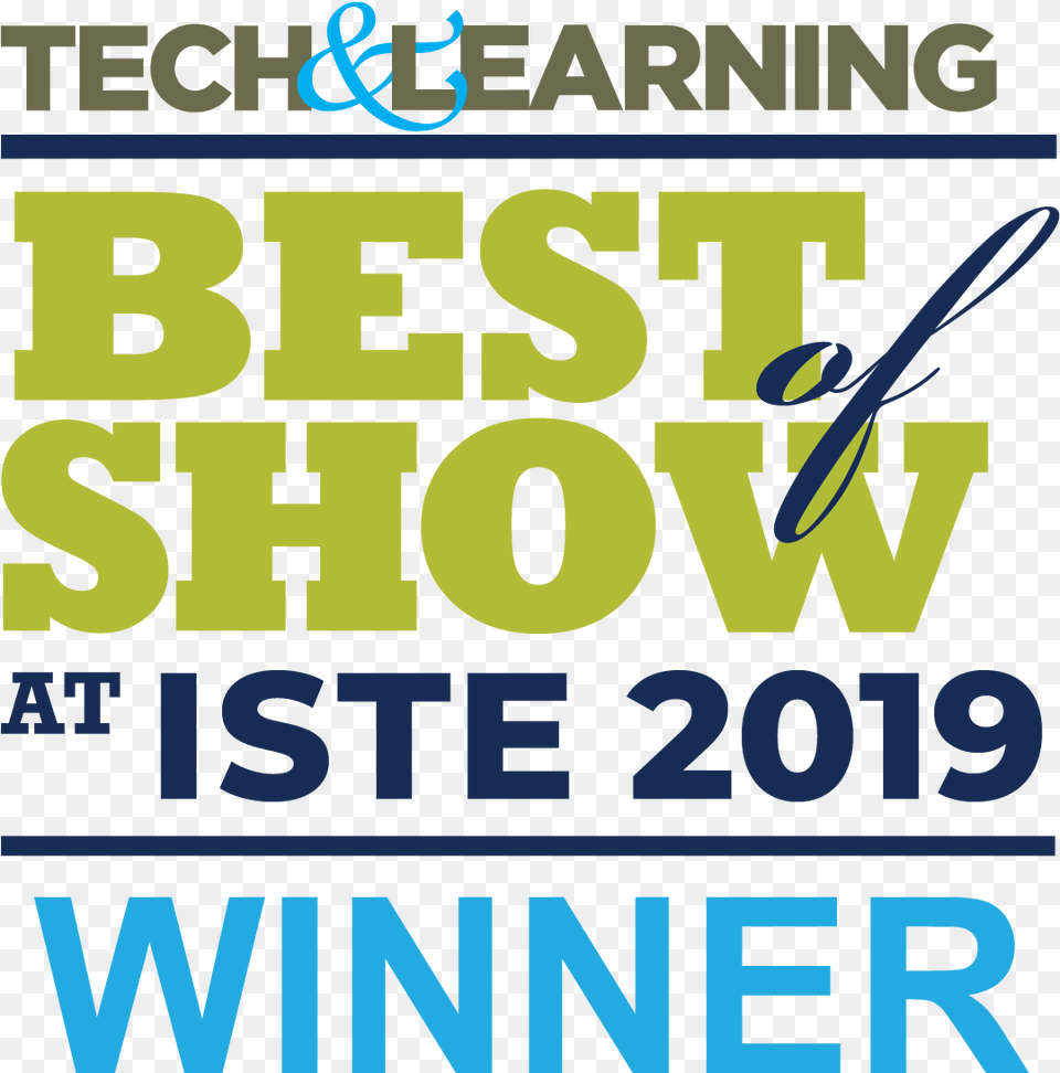 Iste Best Of Show Winner Graphic Design, Advertisement, Poster, Scoreboard, Text Free Png Download