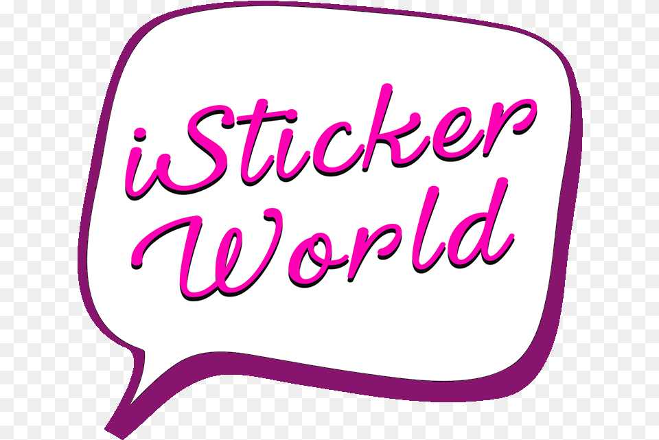 Istickerworld Sticker, Text Free Png