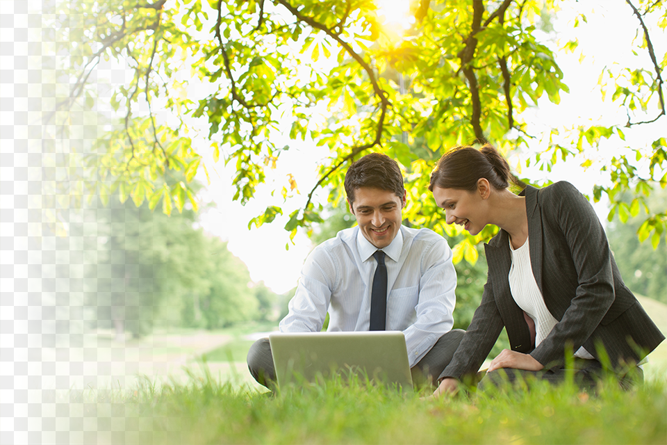 Istock Businesspeople Read Nature Tree, Adult, Female, Male, Man Free Png