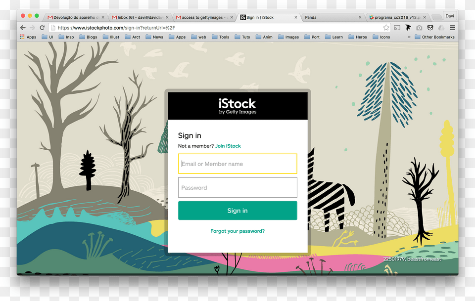 Istock Background Illustration Landscape With Zebra Framed Art Print Scoop Black, File, Webpage, Page, Text Free Png